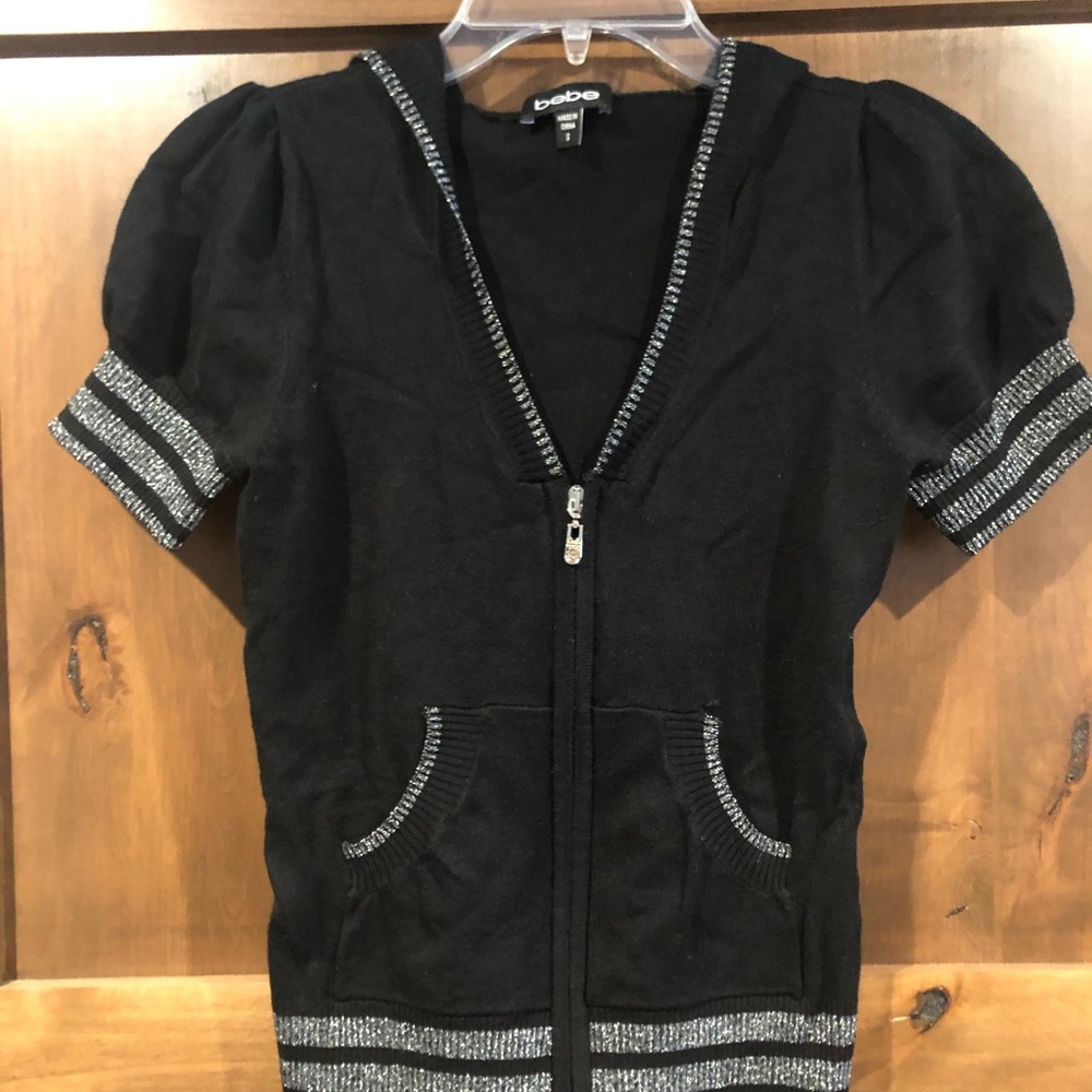 Short sleeve cardigan